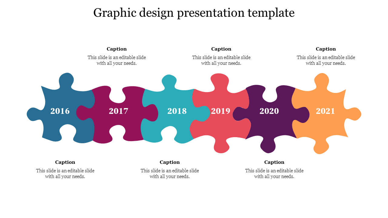 graphic design presentation template